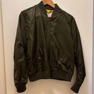 Banana Republic Khaki Bomber Jacket